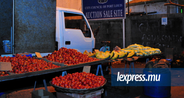 ■ Les légumes ont bonne mine à la route Militaire.