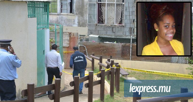 Les policiers et les officiers du Scene of Crime Office étaient sur place, à Résidence Barkly. En médaillon: Anaïs Jean.