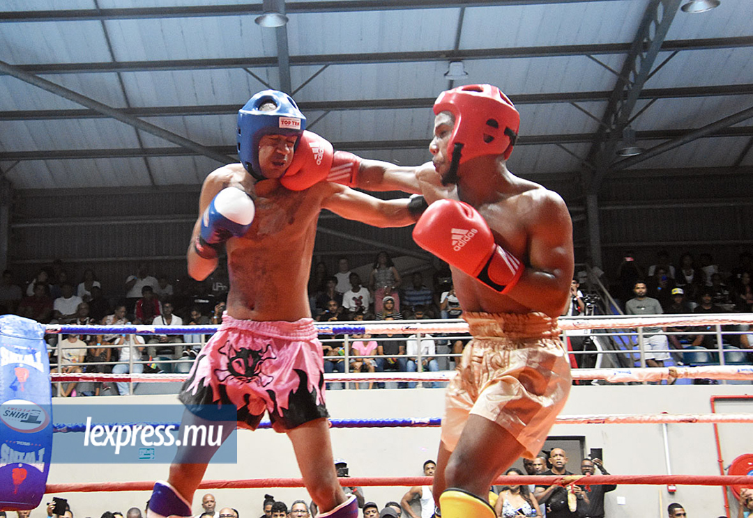 Sirop Fulbert (à dr.), champion des 51 kg, a été intraitable face à Dilano Gérard.