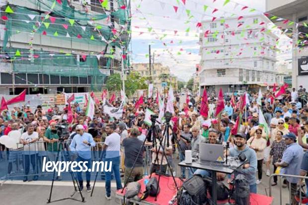 La mobilisation de Linion Moris.