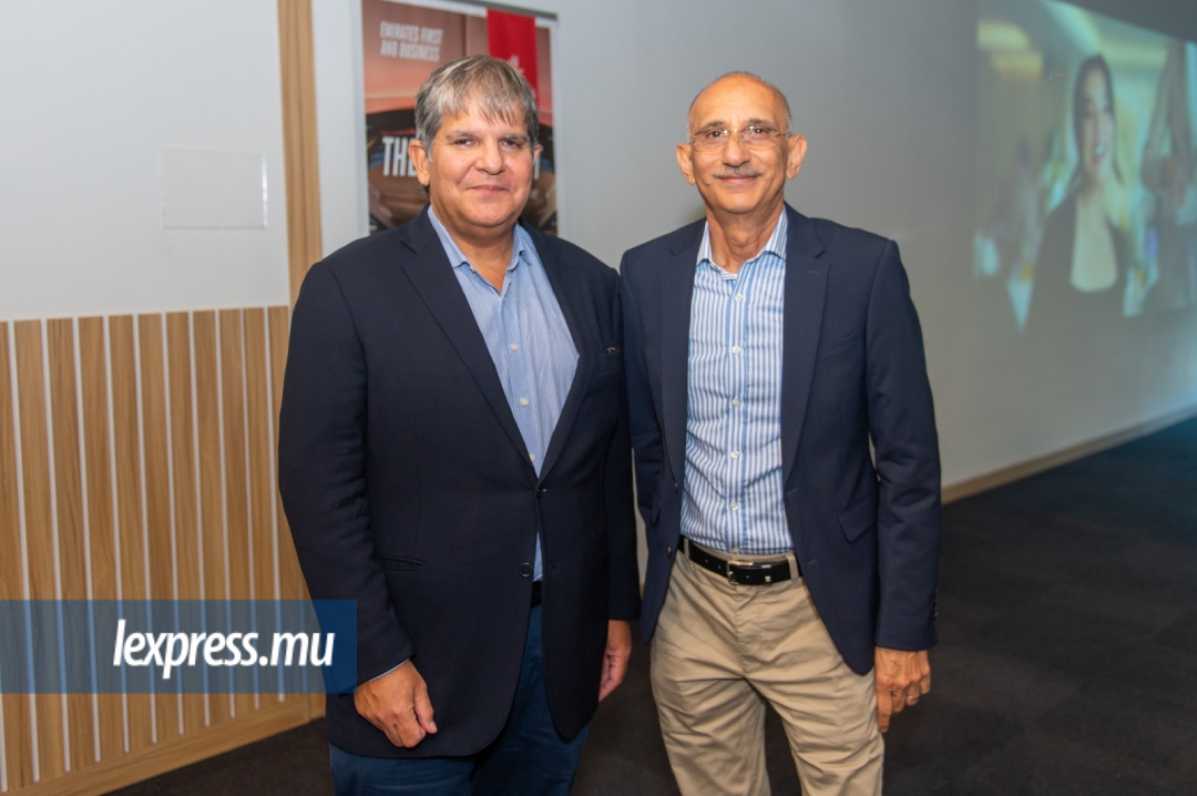 Eric Leal, directeur général du groupe Leal, et Oosman Moollan, directeur d’Intershore Ltd.