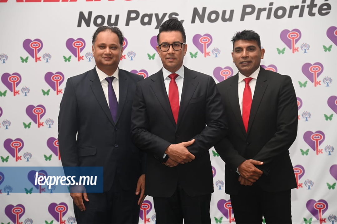 Aadil AMEER MEEA, Shakeel MOHAMED, Ehsan JUMAN : Seront candidats pour l'Alliance du changement dans la circonscription no 3.