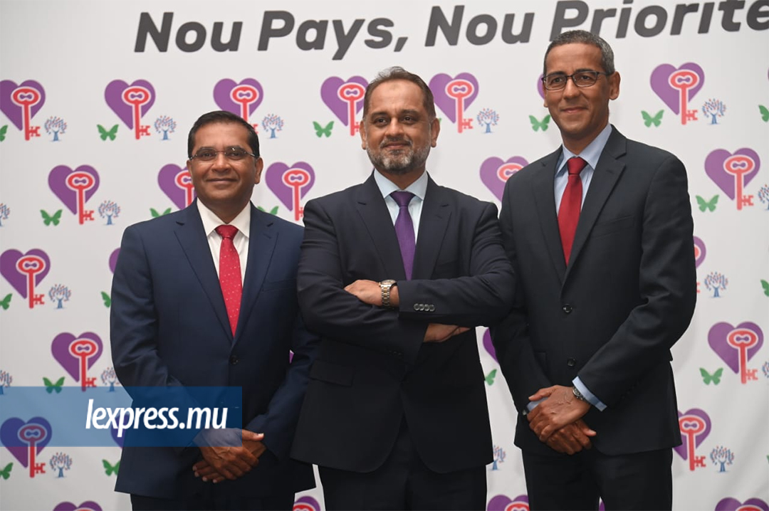 Dr Farhad AUMEER, Reza UTEEM, Osman MAHOMED : Seront candidats pour l'Alliance du changement dans la circonscription no 2.